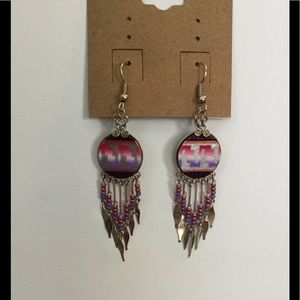 Pretty Southwestern Dangle Earrings
